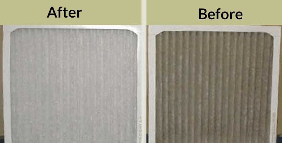 Air Duct filter cleaning